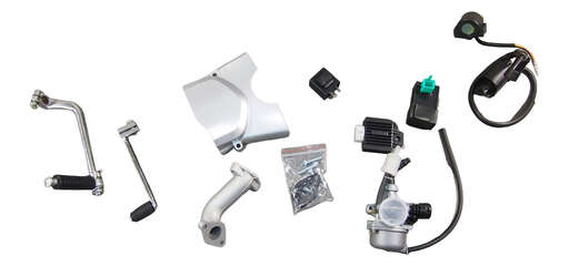 Изображение для Двигатель 4т.  70 см3 (марк 1Р39FMA) Альфа Задиак (поршень 47мм), Кик+элект., 4 МКПП по кругу