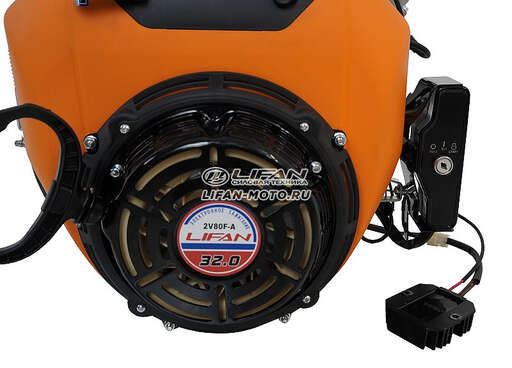 Изображение для Двигатель Lifan LF2V80F-А (X2) D25 20A (32 лс, электростартер)