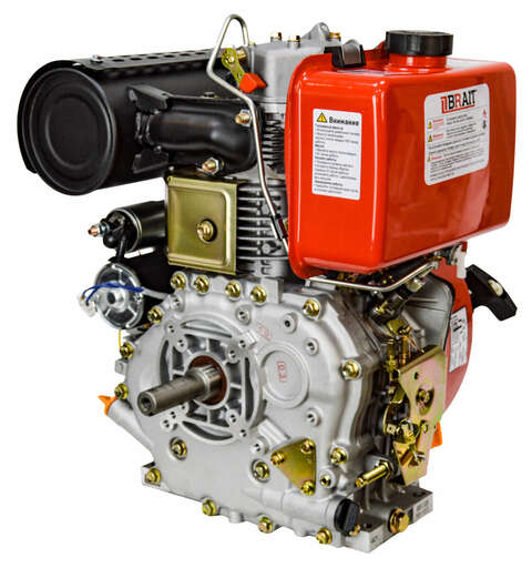 Изображение для Двигатель дизельный Brait BR530DE (13 лс, электростартер, 25 мм)