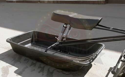 Изображение для Мотобуксировщик Лидер-1S-3Т-15АП с седельным модулем (Lifan 15 лс, электростартер, фара, адаптивная подвеска)