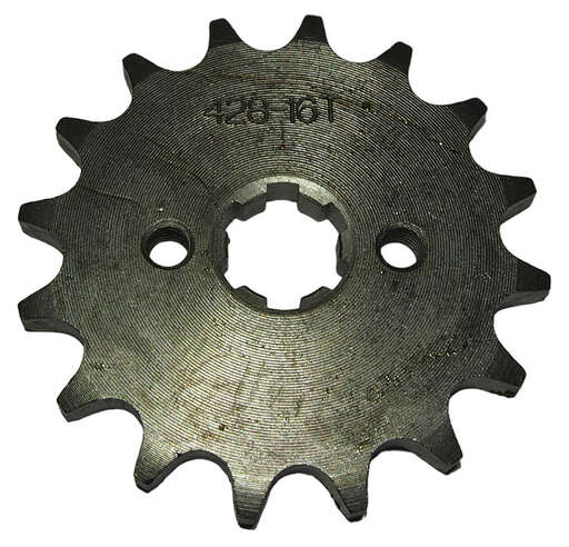 Изображение для Звезда 16 зуб. (428) (d14-17, 2х30) цепи, ведущая FLASH (НАБОР)