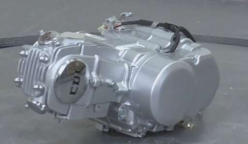 Изображение для Двигатель четырехтактный, 150 см3 (С150, 1P56FMJ), 4МКПП (1-N-2-3-4), электро и кикстартер, педаль как "ЮП5"