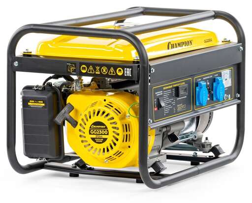 Изображение для Бензиновый генератор CHAMPION GG2300 (2.5 кВт)