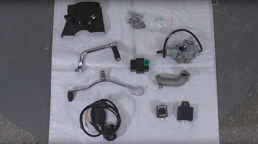 Изображение для Двигатель 4т. 110 см3 (1P52, 152FMH) Альфа, Задиак (С110), тюнинг, по кругу Юп ВАНЧАНГ (без номер)