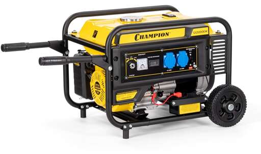 Изображение для Бензиновый генератор CHAMPION GG3200EW (3.5 лс, электростартер)