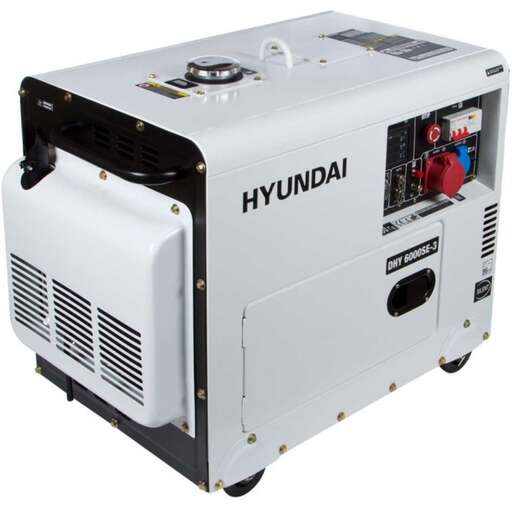 Изображение для Дизельный генератор HYUNDAI DHY 6000SE-3
