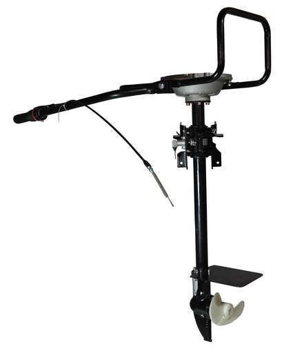 Изображение для Вертикальное мотовесло / штанга / мотор лодочный (без двигателя) Habert