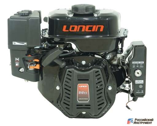 Изображение для Двигатель Loncin LC170FDA-R 5A (7 лс, электростартер, автоматическое сцепление, катушка 5А, лодочная серия)