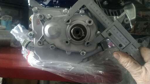 Изображение для Двигатель Lifan 168F-2L (6.5 лс, шестеренчатый редуктор 1:2)