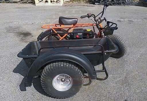 Изображение для Прицеп боковой для мотоциклов СКАУТ-2 (без корыта) (Невозможна регистрация в ГИБДД), колесо 23Х7Х10