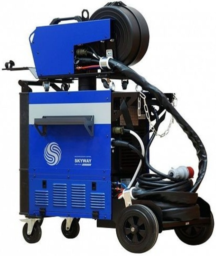 Изображение для Инверторный сварочный полуавтомат AuroraPRO SKYWAY 500 DUAL PULSE с водяным охлаждением и выносным механизмом подачи проволоки