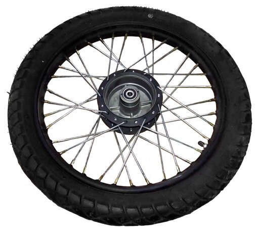 Изображение для Колесо 17"  1,4х17 переднее спицованное в сборе TRICKLER XY110-17A