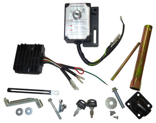 Изображение для Двигатель LIFAN KP270E-R 7А (10 лс, электростартер, автоматическое сцепление, катушка 7А)