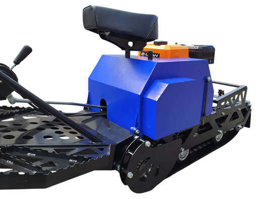 Изображение для Мотобуксировщик компактный с РЫЧАЖНЫМ модулем ЛИДЕР-ДЕЛЬТА-3, CVTL (+Фара) 10 л.с., TAV2-40,, РЕВЕРС