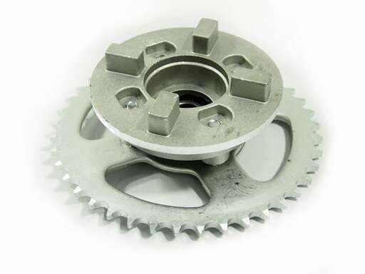 Изображение для Звезда 41 зуб. (420) цепи, задняя Альфа, Дельта, Zodiak в сборе с основанием