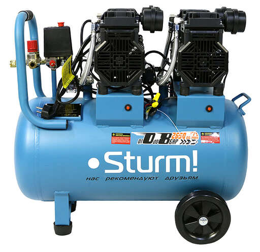 Изображение для  Компрессор воздушный безмасляный Sturm! AC93450OL (3 кВт)
