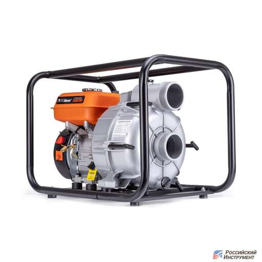 Изображение для Мотопомпа бензиновая FoxWeld 1350T80 (7 лс, для грязной воды)