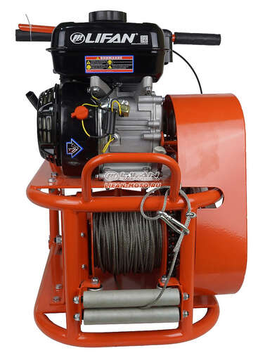 Изображение для Мотолебедка "Агат"  (6.5 лс, комплект навесного оборудования)