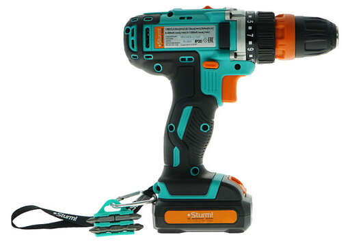 Изображение для Аккумуляторный шуруповерт Sturm! CD3212L