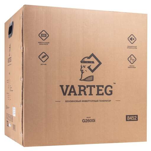 Изображение для Бензиновый инверторный генератор Foxweld VARTEG G2600i (2.5 кВт)