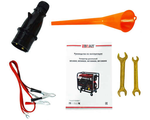 Изображение для Генератор дизельный Brait BR13000DE (9 кВт, электростартер, подогрев)
