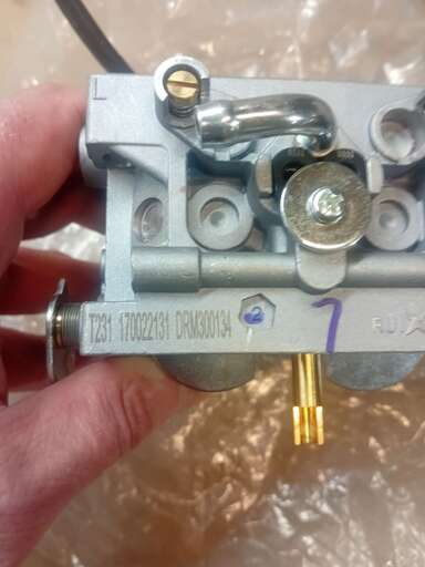 Изображение для Карбюратор Loncin LC18000S (2V80FD) с электроприводом (двигатель для генератора)