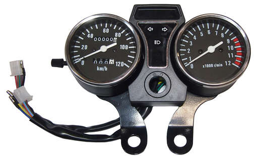 Изображение для Щиток приборов №2 в сборе"Альфа" с эл.тахометром гнездо на 13(14) проводах