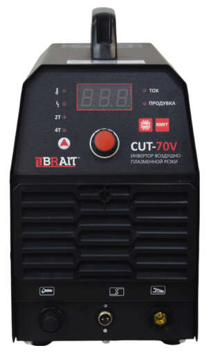Изображение для Инвертор для воздушно-плазменной резки Brait CUT-70V (9.5 кВт, трехфазный)