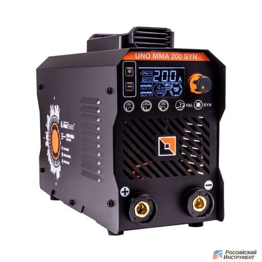 Изображение для Сварочный инверторный аппарат Foxweld UNO MMA 200 SYN (MMA/TIG LIFT, синергетическое управление)
