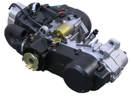 Изображение для Двигатель АТВ 4х такт. 180 см3 161QML (GY6-180) эл.стартер, 24 шлц, БЕЗ КИКСТАРТЕРА