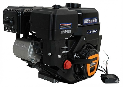Изображение для Двигатель Lifan  KP270E D20 7A (10 лс, электростартер, катушка освещения 7А, вал 20 мм)