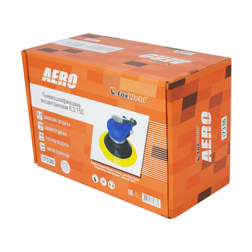 Изображение для Пневмошлифмашина эксцентриковая Foxweld AERO 6,3 / 150