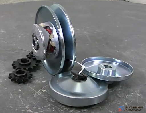 Изображение для Вариатор TAV2 30 клиновой (вал 20 мм, звезда 10,12, 14 (комплект), под шаг 428 цепи)