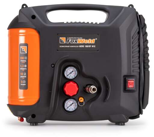 Изображение для Компрессор безмасляный Foxweld AERO 180/5F N12 (1.3 кВт)