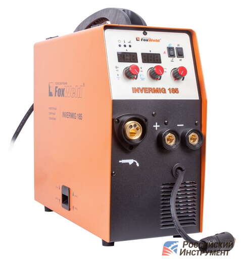 Изображение для Сварочный полуавтомат Foxweld INVERMIG 185 (MMA/MIG-MAG/TIG LIFT)