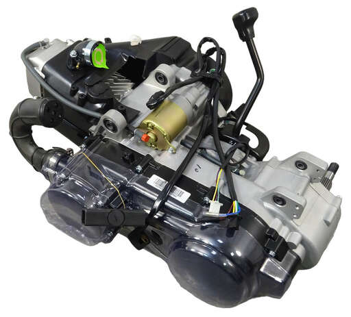 Изображение для Двигатель АТВ 4х такт. 180 см3 163QMK (GY6-180) моноблок с редуктором в сборе, эл+руч старт