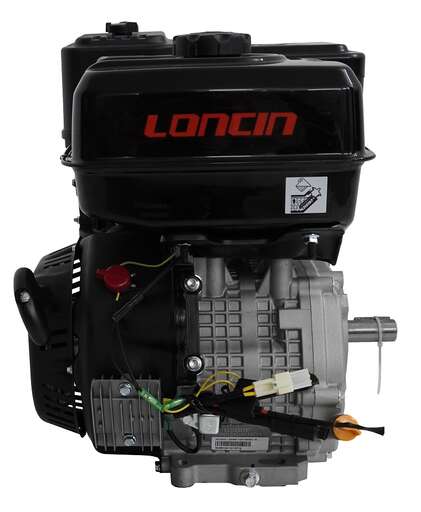 Изображение для Двигатель Loncin G500F (A type) D25 7А (22 лс, катушка 7А, 25 мм)