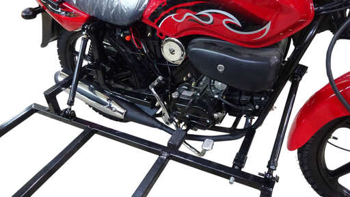 Изображение для Прицеп боковой для мопеда SIGMA (Невозможна регистрация в ГИБДД) (кронштейны под сварку)