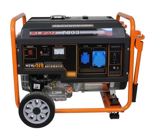 Изображение для Генератор Lifan 7 GF-6 (LF7500) (7.5 кВт)