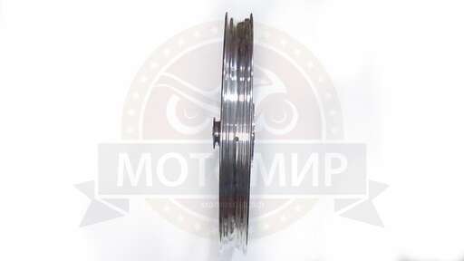 Изображение для Обод 17" передний литой, барабан. тормоз 1,4-17  Альфа, FLASH серебристый (5 С-луч) (НАБОР)