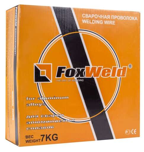 Изображение для Сварочная проволока алюминиевая Foxweld AL SI 5 (7 кг, 1.6 мм)