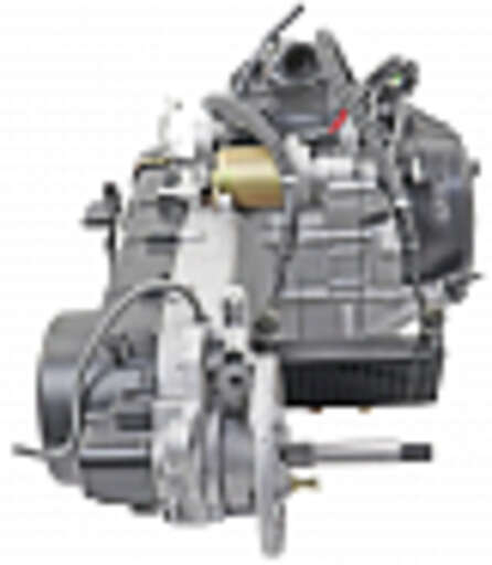 Изображение для Двигатель 161QMK (GY6) 170см3 (эл.стартер,масляный радиатор,патрубки,кикстартер)