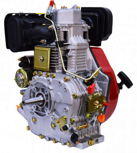 Изображение для Двигатель дизельный Brait BR530DEC (13 лс, электростартер, вал под конус для генератора) 