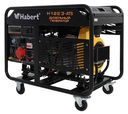 Изображение для Генератор Habert Diesel H12E3-ATS (11 кВт, возможность автозапуска)