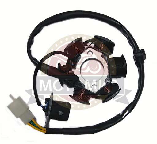 Изображение для Зажигание 1P56 FMJ-2 голое (без маховика) (5+1) 5 проводов (Е7-6)