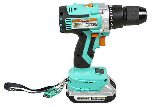 Изображение для Аккумуляторный шуруповерт Sturm! CD3220BL