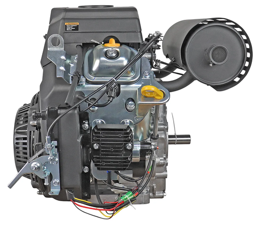 Изображение для Двигатель HEMEN 2V80FE (31 лс, электростартер, ручной стартер, катушка освещения 20А, вал 25 мм)