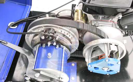 Изображение для Мотобуксировщик Лидер-3-3Т-17АП с лыжным модулем (Lifan 17 лс, электростартер, освещение, реверс, адаптивная подвеска)