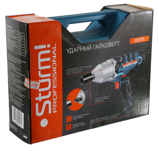 Изображение для Сетевой гайковерт Sturm! ID2111 (1 кВт)