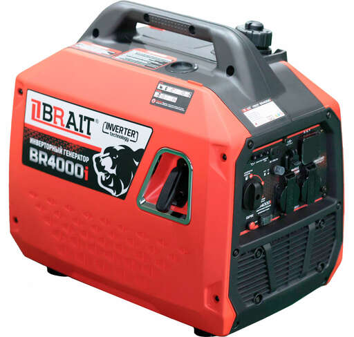 Изображение для Генератор бензиновый инверторный Brait BR4000I (3.8 кВт)